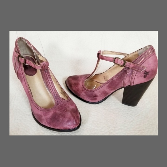 Frye Shoes - Frye T strap heels